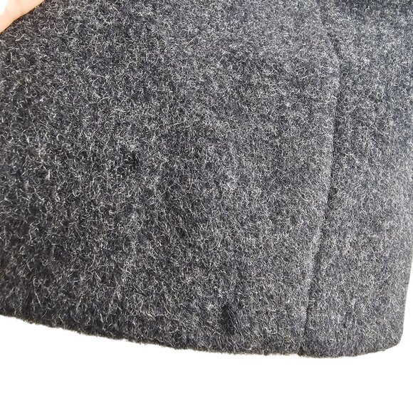 Womens 6 Fall Winter Warm Casual Hooded Dark Gray Black Peacoat Kristen Blake - Picture 13 of 16